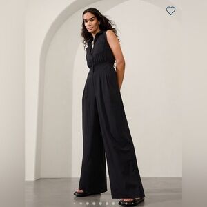 Athleta Wide Leg Brooklyn Heights Jumpsuit - Size 10